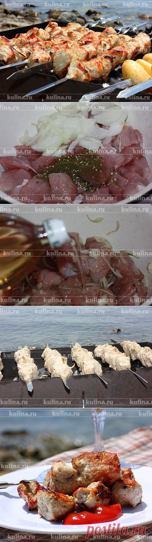 Шашлык из свиного окорока – рецепт приготовления с фото от Kulina.Ru