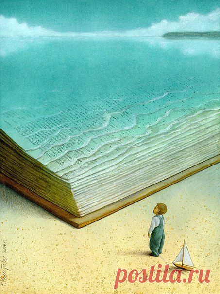 Изящная работа польского художника Павла Кучинского (Pawel Kuczynski).