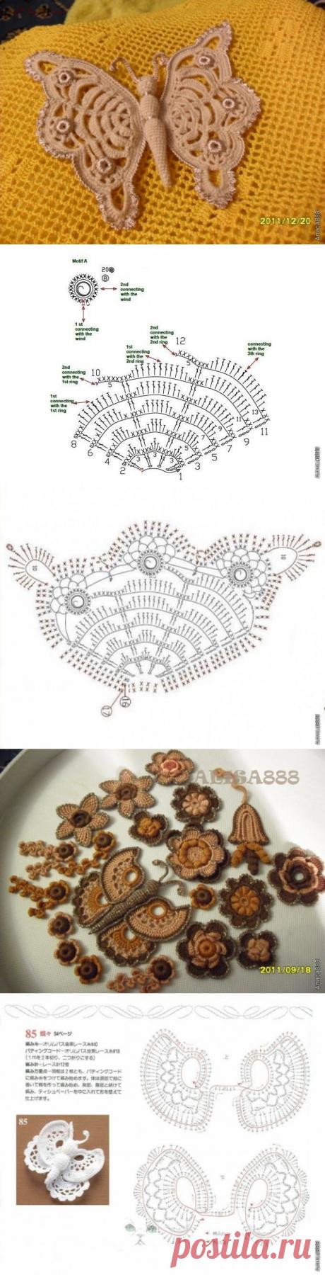 *АЛИСА* МОИ БАБОЧКИ (со схемами)