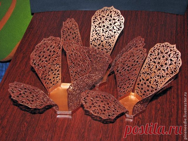 Создаем ажурный подсвечник с подарочной упаковкой из картона