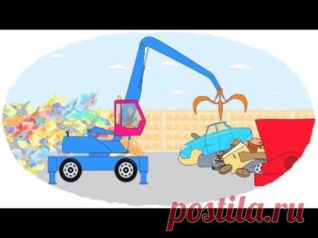 ▶ Мультик - Раскраска. Учим Цвета - Необычные Тракторы часть 2 - YouTube