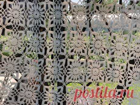 Нежный кардиган из мотивов