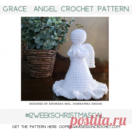 Grace. An Angel Crochet Pattern. • Oombawka Design Crochet