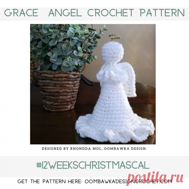 Grace. An Angel Crochet Pattern. • Oombawka Design Crochet