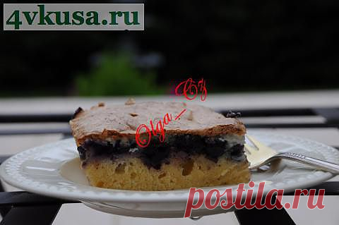 Торт/пирог с черникой | 4vkusa.ru