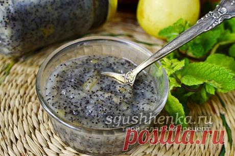 Варенье из груш с маком, очень-очень вкусное