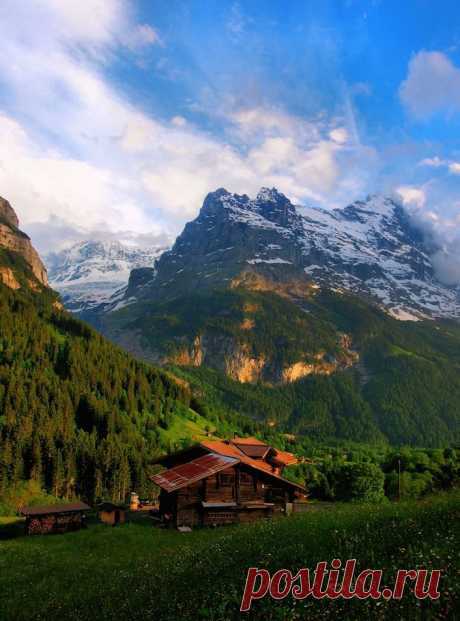 Mountain hut above Grindelwald / Switzerland (by... - Reasons Life Is Beautiful!