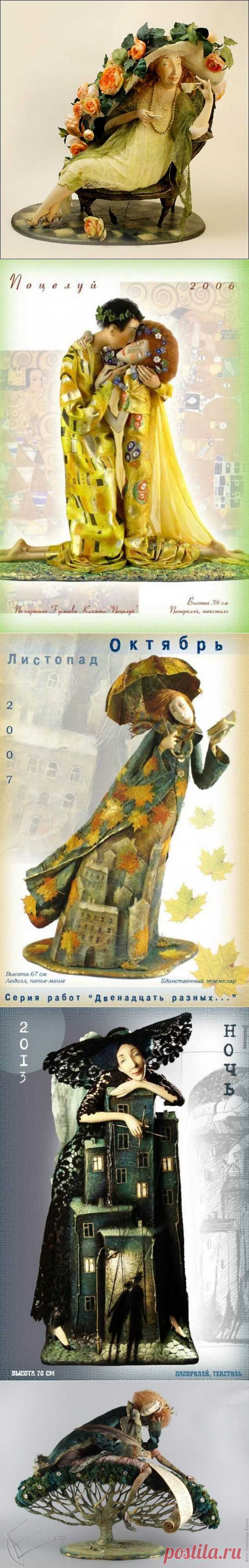 Кукольная галерея талантливой мастерицы — Рукоделие