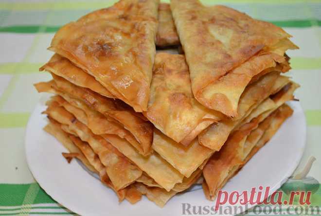Рецепт: Ленивые чебуреки из лаваша на RussianFood.com
