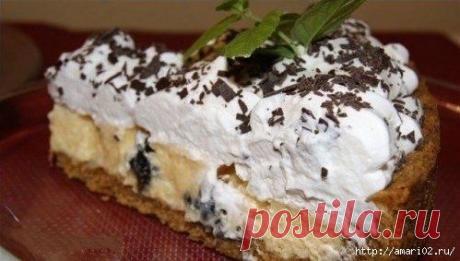 Торт с короткой выпечкой с начинкой