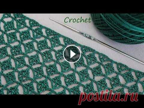 Нежный ажурный УЗОР вязание крючком для начинающих СХЕМА узора SUPER EASY Beautiful Pattern Crochet @Уроки ВЯЗАНИЯ Литке Татьяны @CROCHET step by step Please financial support! PayPal: litke108@gmail.com Privatbank card: 5363 5420 1481 8653 УЗОРЫ крю...