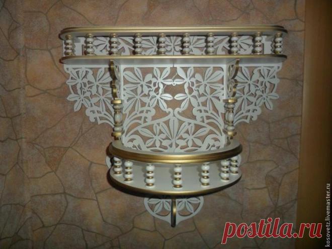 Мастерим настенную ажурную полочку / Я - суперпупер