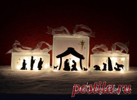 7 вертепов своими руками и другие рождественские поделки