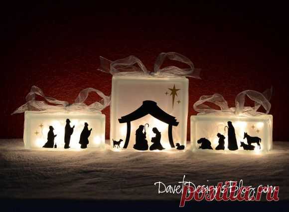 7 вертепов своими руками и другие рождественские поделки