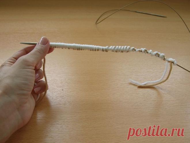 Вязание спицами - Реглан сверху ( частичное вязание) II. Практика.