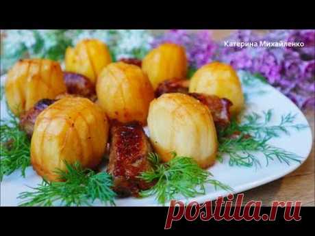 Бесподобный картофель с ребрышками в духовке под вкуснейшим соусом
