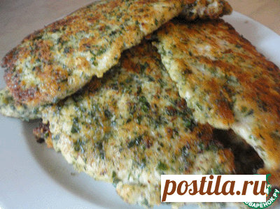 СВИНИНА и СЕМГА в сырной панировке с зеленью "Смерть любой диете"