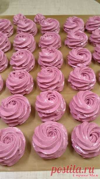 Зефир черника апельсин. - Страна Мам