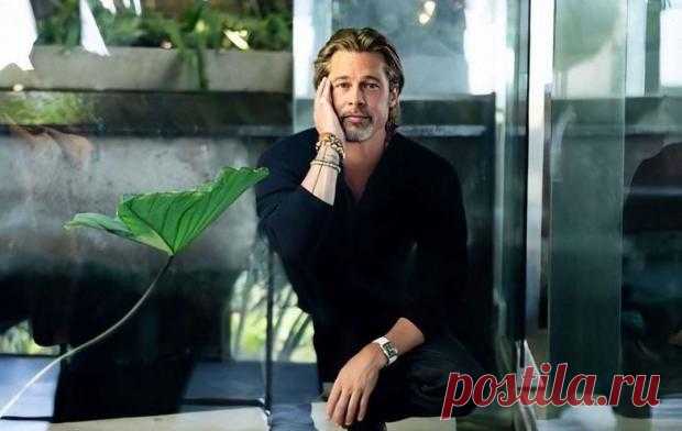 Новые фото Брэда Питта восхитили поклонниц: актера сравнили с Агентом 007