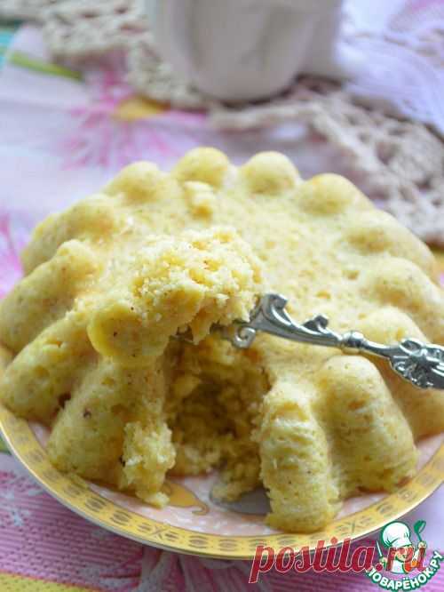 Творожная запеканка из микроволновки - кулинарный рецепт