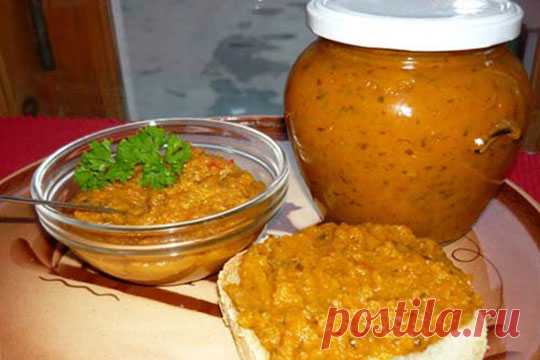 Икра из баклажан (острая)