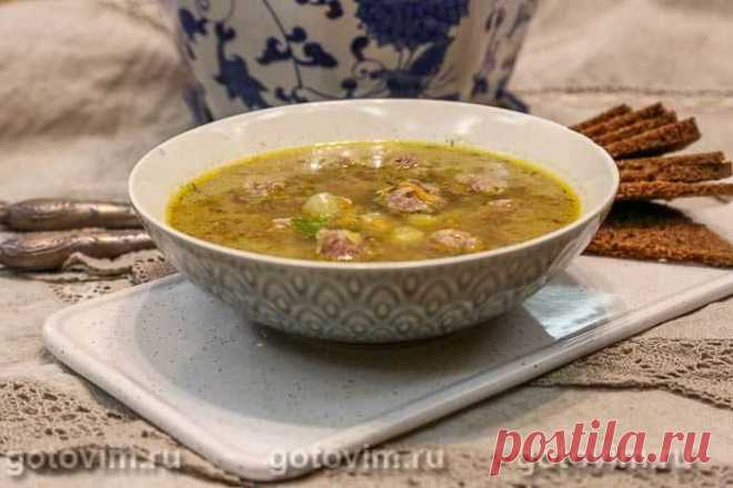 Суп с фрикадельками и грибным порошком. Рецепт с фото - Домашние рецепты приготовления вкусных блюд