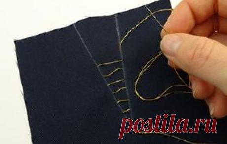 сметывание вытачек