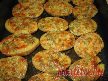 Чесночная картошка