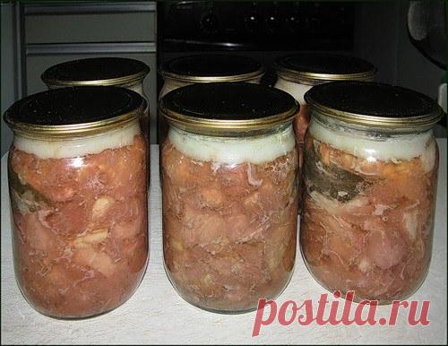 Как сделать тушенку :: Тушенка из курицы в домашних условиях :: Кулинарные рецепты :: KakProsto.ru: как просто сделать всё