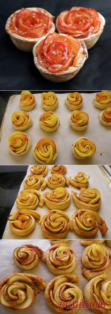 Булочки с корицей - яблочный вариант