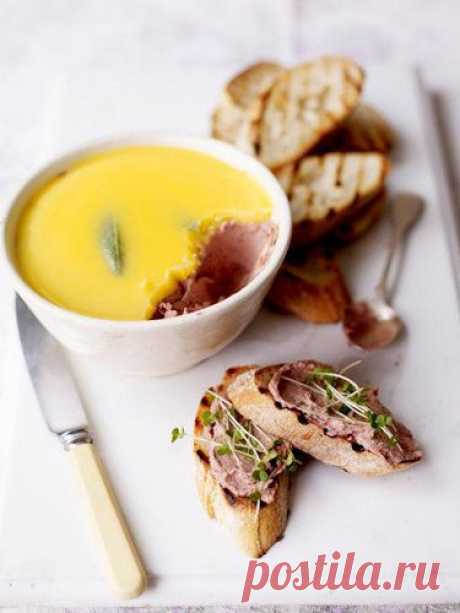 Домашний паштет из куриной печени.