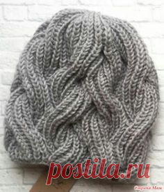 Красивая  шапочка. Ищу описание | Вязанные шапочки | Knit hats, Knit crochet and Crochet