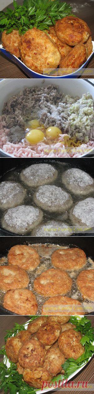 Куриные котлеты - Кулинарные рецепты