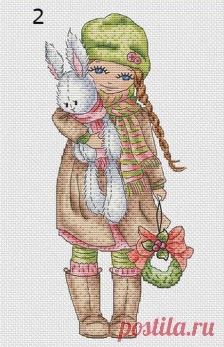 9 Charming Vintage Girly Cross Stitch Kits in One Style | Etsy