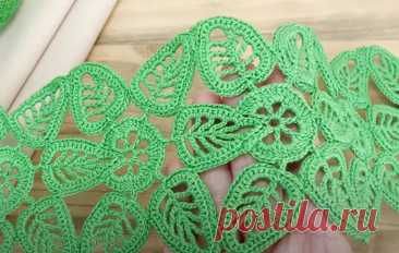 КРАСИВОЕ ЛЕНТОЧНОЕ КРУЖЕВО