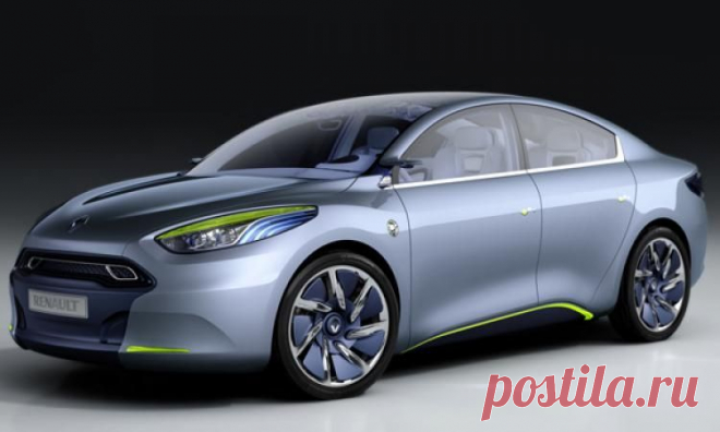 Обновленный седан Renault Fluence появился на шпионских фото