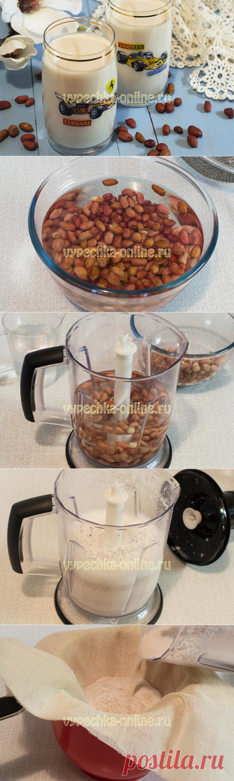 Арахисовое молоко в домашних условиях