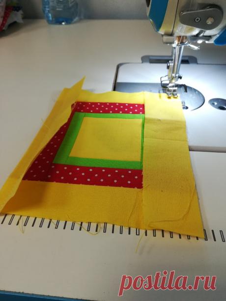 Лоскутная подушка, от начала до готового изделия. | Мастерская "Милые сони" | Дзен