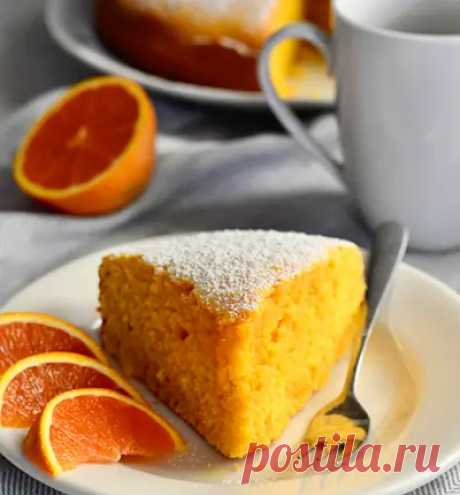 Рецепт морковного пирога с апельсином