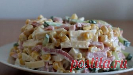 Три быстрых и вкусных салата с кукурузой