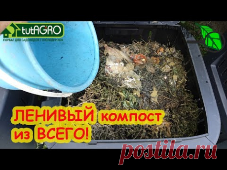КОМПОСТ ДЛЯ БАБУШЕК и ЧАЙНИКОВ. Самый легкий способ приготовить безопасный и питательный компост.