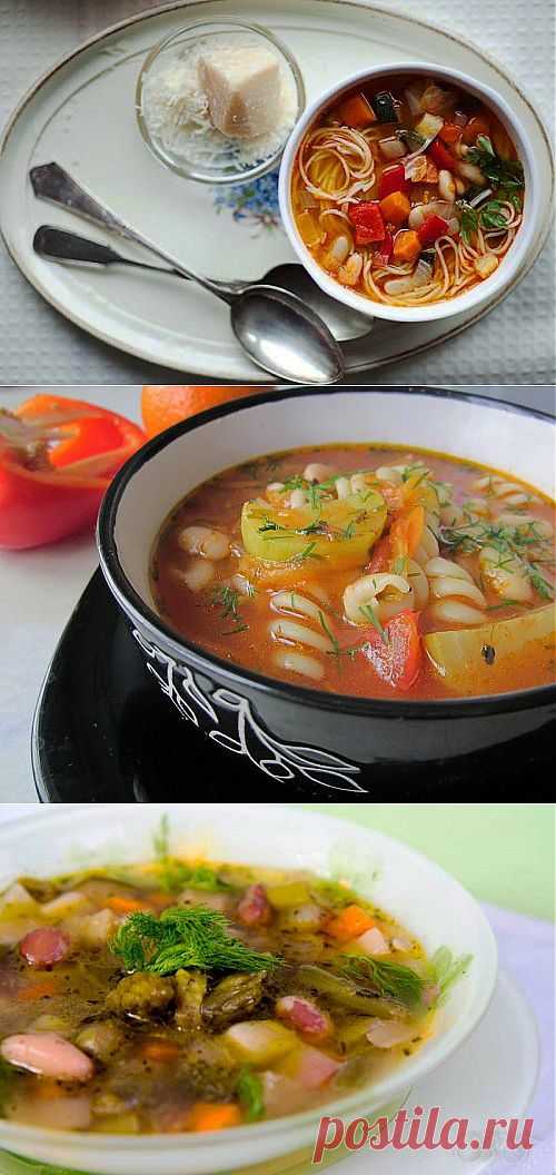 Итальянская классика. Первые блюда: готовим суп Минестроне / Простые рецепты