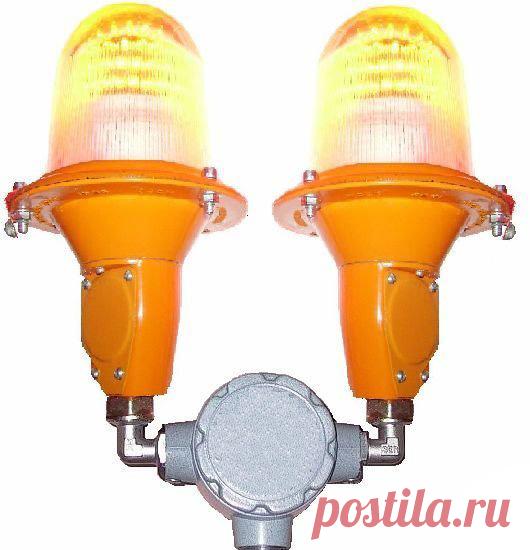 Прибор светосигнальный СДЗО-05 с лампой Пермь сдвоенный