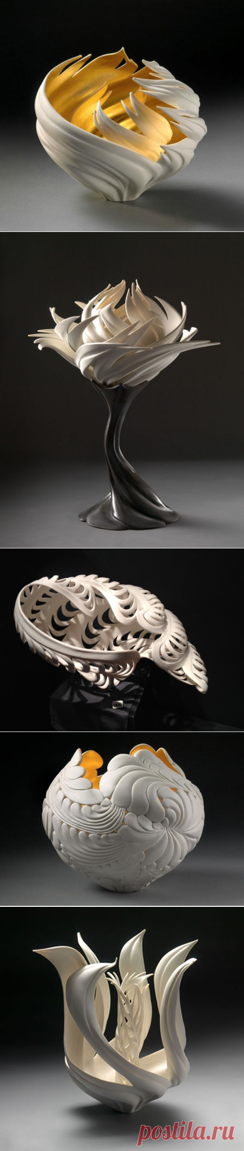 Ажурное чудо из керамики — Делаем руками