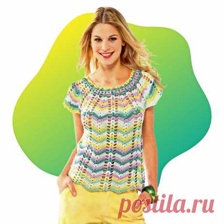 Всего 4 топа, но каких! Модели крючком с подробным описанием | Вязание с Paradosik_Handmade | Дзен