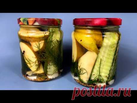 Трачу 20 МИНУТ и храню где ХОЧУ! Так огурцы никто НЕ ДЕЛАЕТ! Вкусно БЕЗУМНО и просто ОЧЕНЬ!