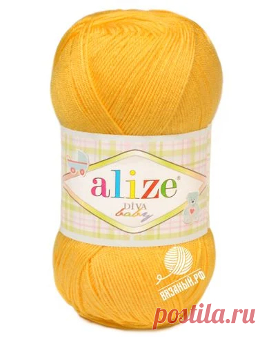 Пряжа Alize Diva Baby – купить по самой низкой цене: 129 руб. в интернет-магазине Вязаный.рф