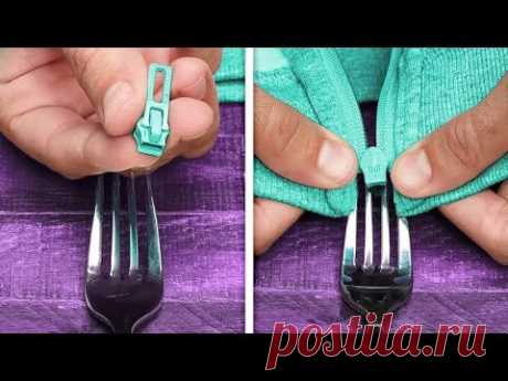29 GREAT HOUSEHOLD TRICKS WITH FORK AND SPOON THAT MIGHT BE USEFUL