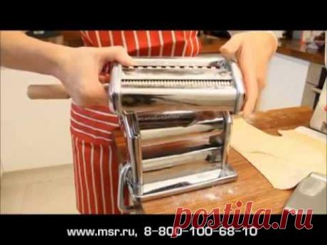 Лапшерезка ручная Pasta Machine 15см, аппарат для приготовления спагетти