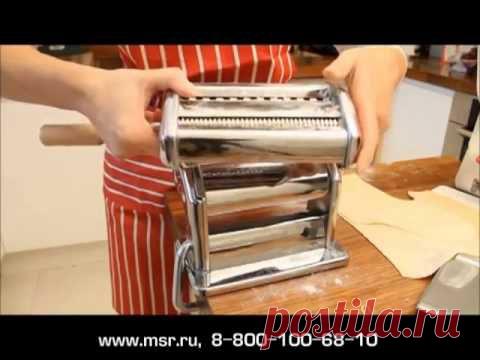 Лапшерезка ручная Pasta Machine 15см, аппарат для приготовления спагетти
